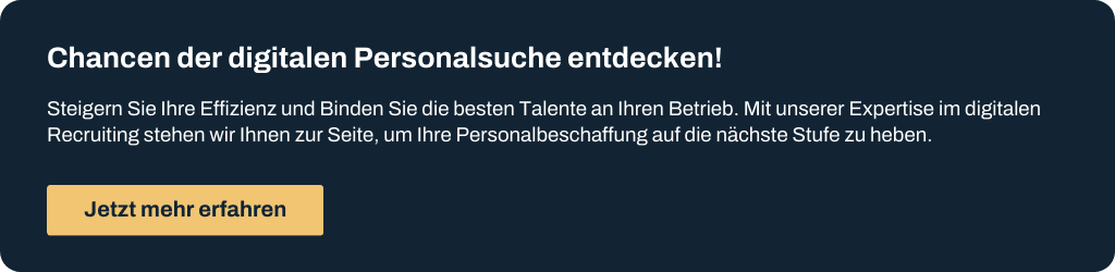 Mitarbeitergewinnung CTA