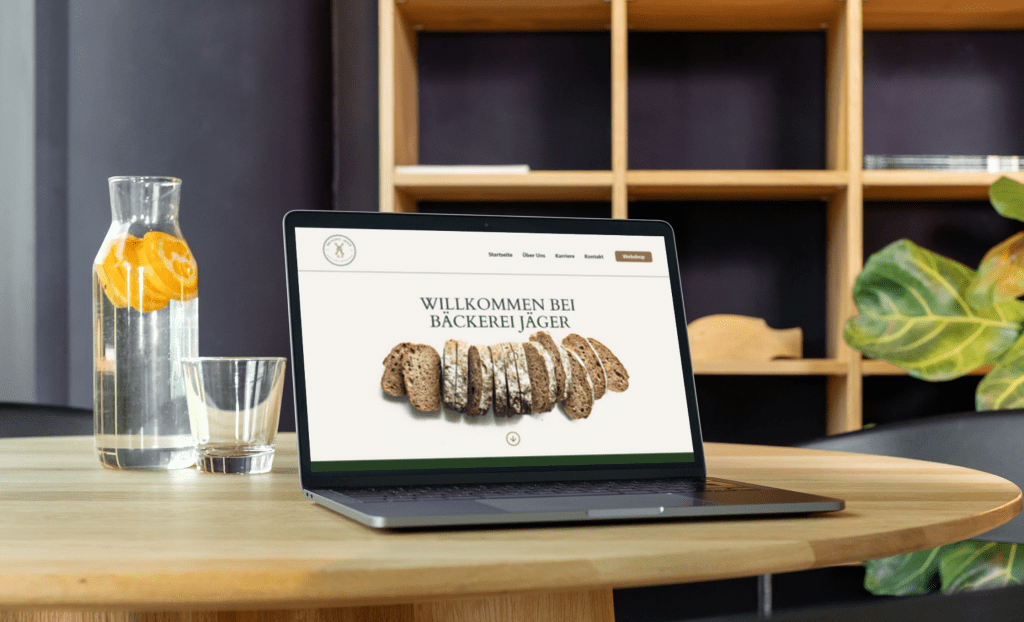 Bäckerei Website